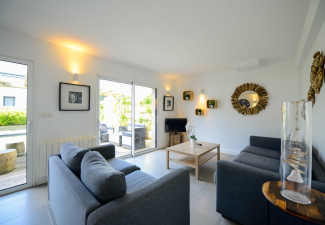 Ferienhaus in Saint-Pierre-Quiberon - Triplette OUEST Ferienhaus in Saint-Pierre-Quiberon - Triplette OUEST